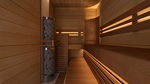 IKI Sauna heaters ELECTRIC SAUNA HEATER IKI WALL 6kW, WITHOUT CONTROL UNIT IKI WALL