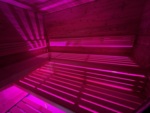 Sauna LED Beleuchtung SAUFLEX 50W RGB LED FLUTER IP65, OHNE STEUERUNG SAUFLEX RGB LED FLUTER IP65, OHNE STEUERUNG